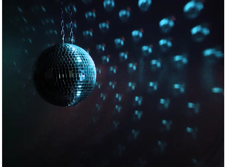 EUROLITE Mirror ball set 30cm with pinspot 